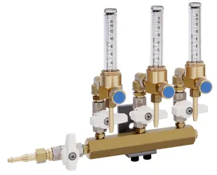 rampes basse pression pour rotamètres de canalisation