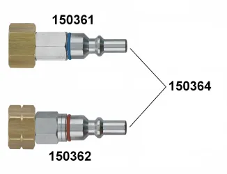 Raccords rapides ISOCOUPLE (avec ou sans anti-retour pare flamme)