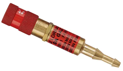 Sorties avec raccord rapide