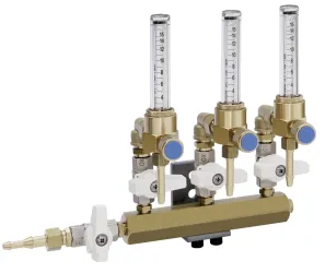 Rampes basse pression pour rotamètres de canalisation